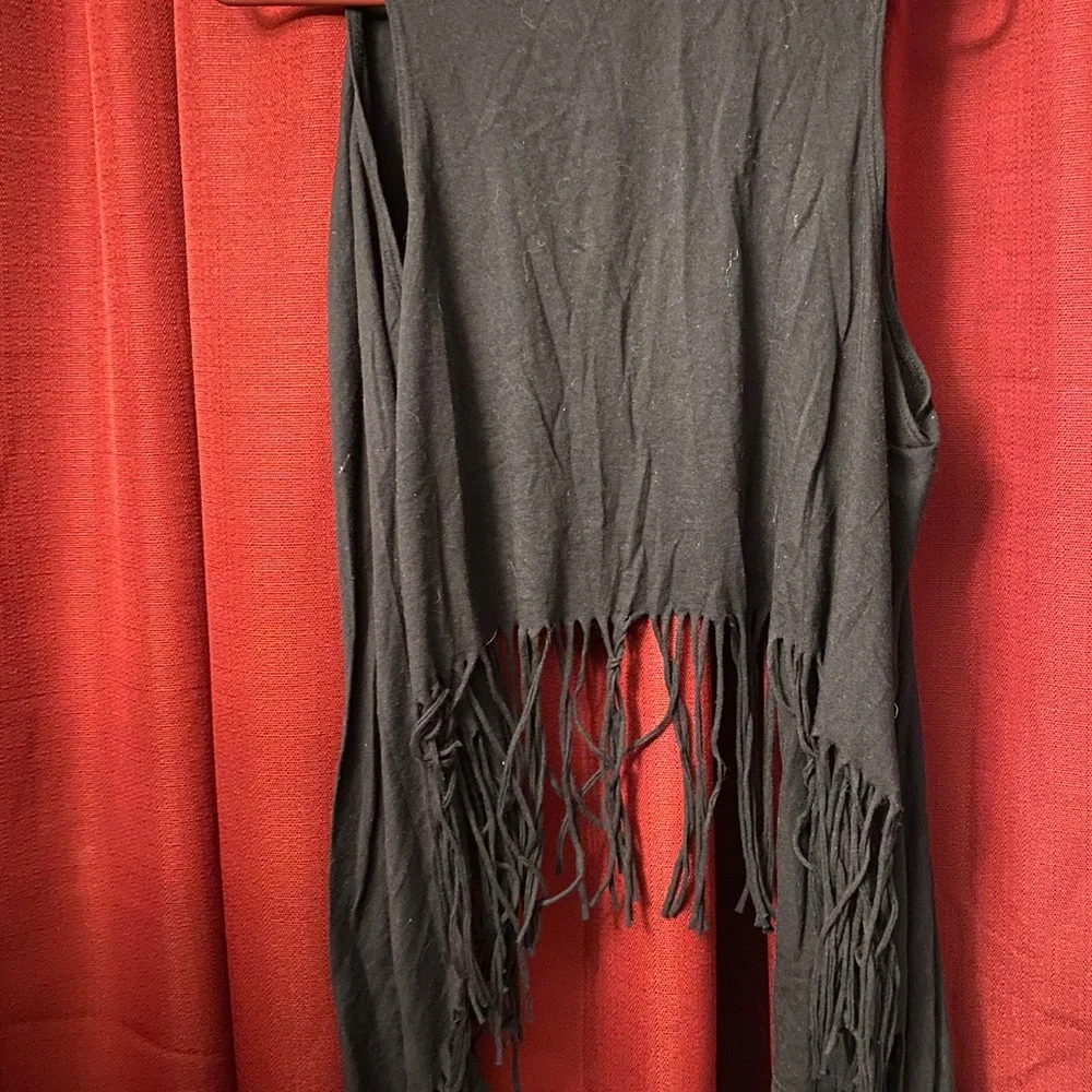Justice-Black fridge vest-Size: 16‎